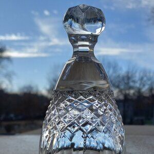 Waterford Crystal Colleen Bell w/ Gothic Makers Mark 4.75" Tall